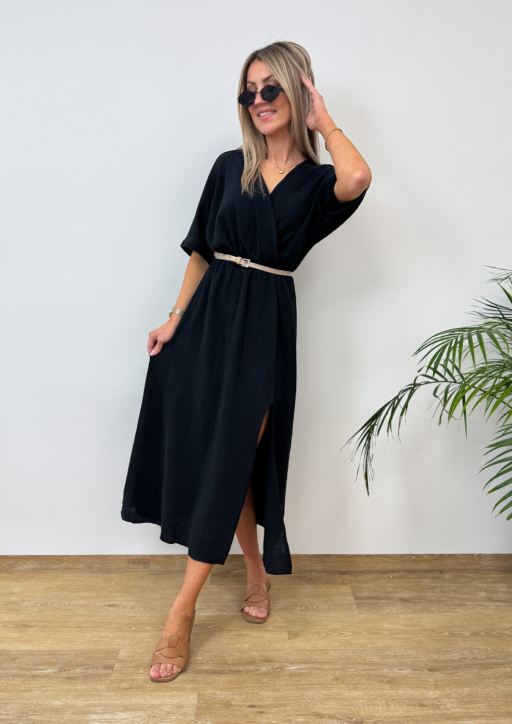 WRAP MODEL LOSZITTENDE JURK