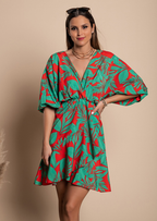 BOHEMIAN BLOEMENPRINT MODEL JURK