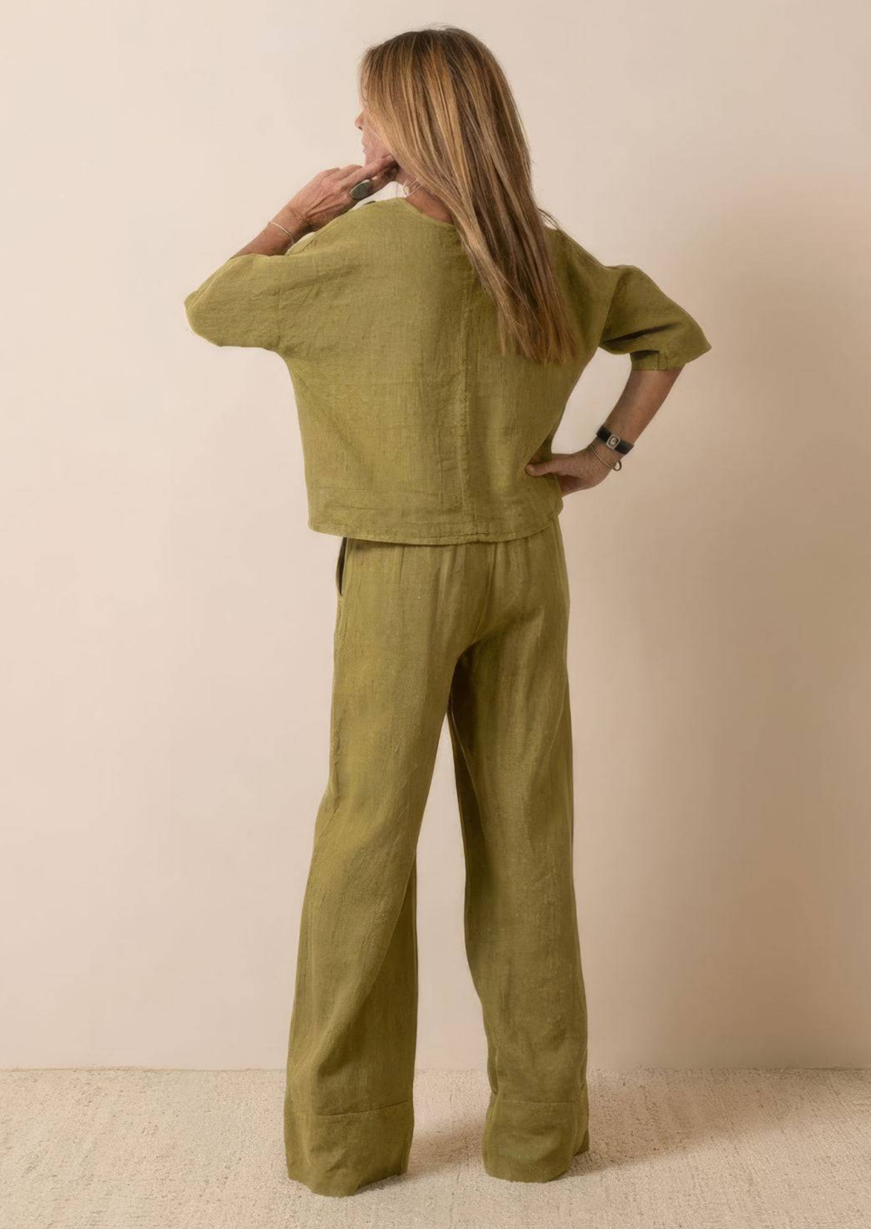 KATOENEN LINNEN COMFY SET