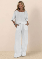 KATOENEN LINNEN COMFY SET