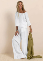 KATOENEN LINNEN COMFY SET