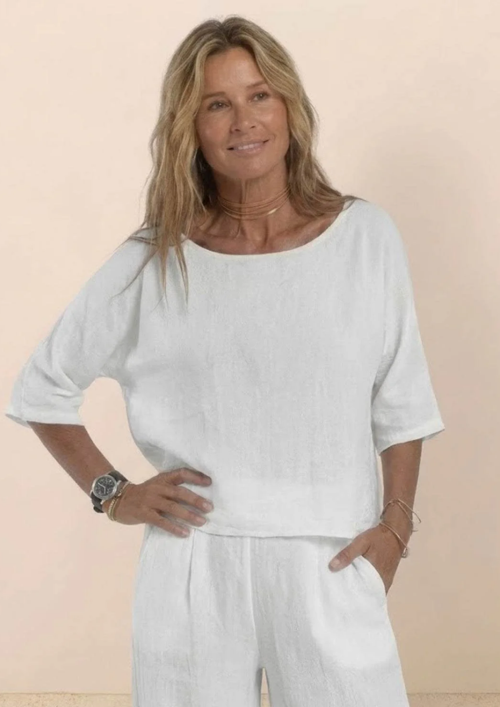 KATOENEN LINNEN COMFY SET