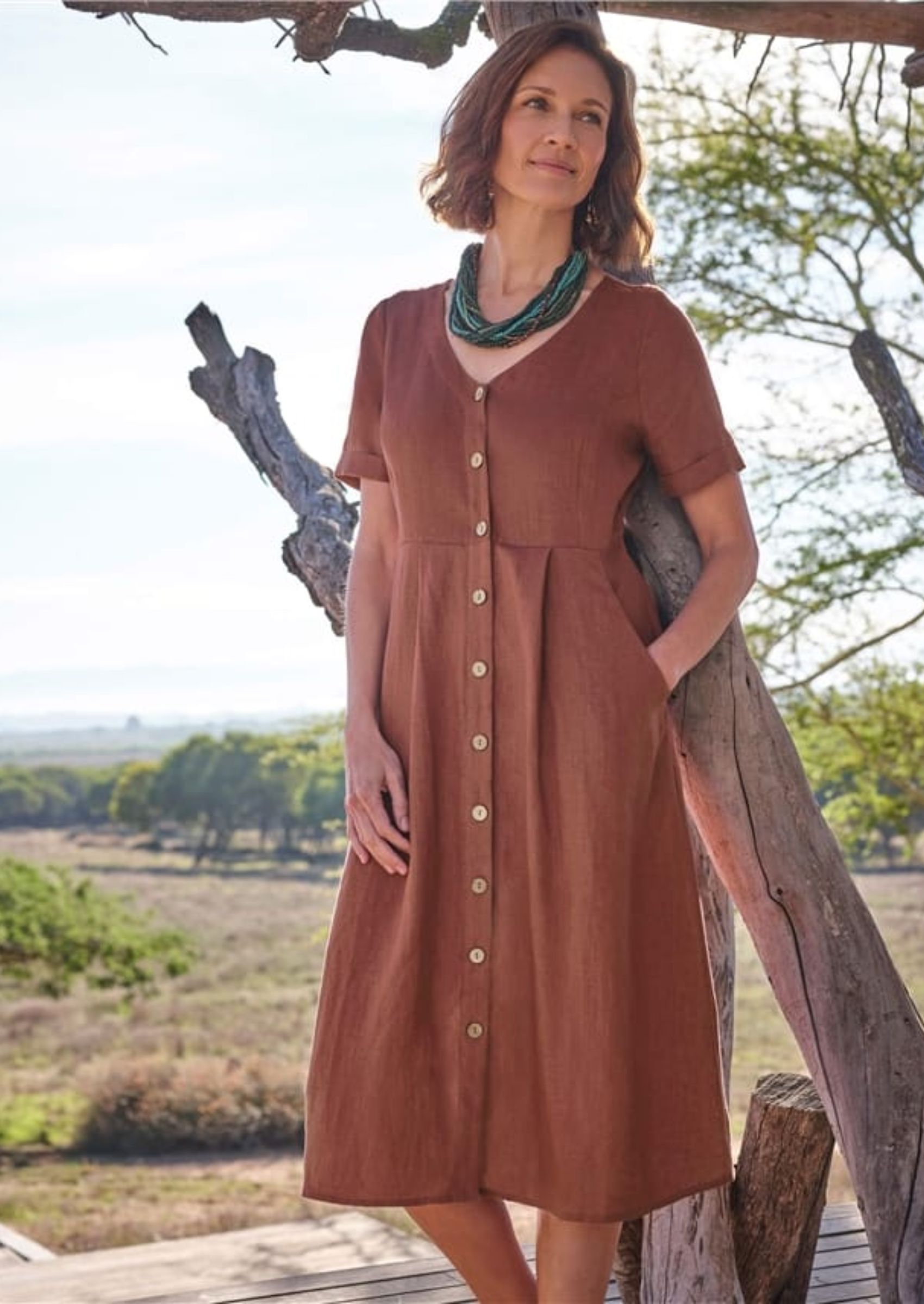 TUNIC MODEL MID LENGTE JURK