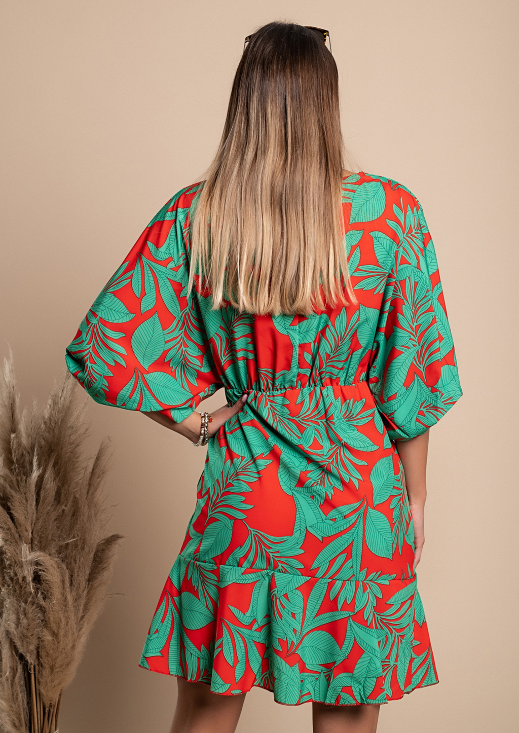 BOHEMIAN BLOEMENPRINT MODEL JURK