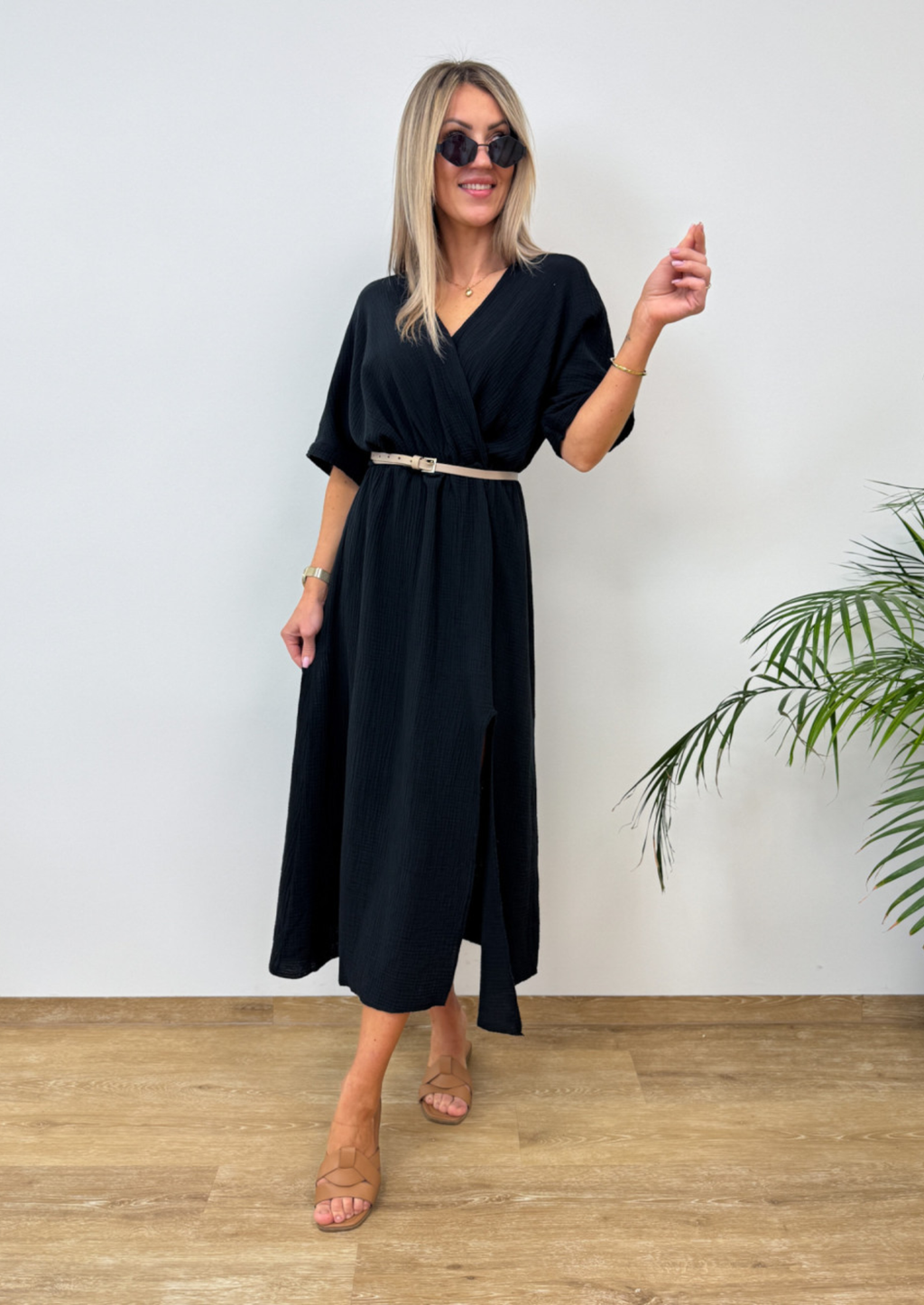 WRAP MODEL LOSZITTENDE JURK