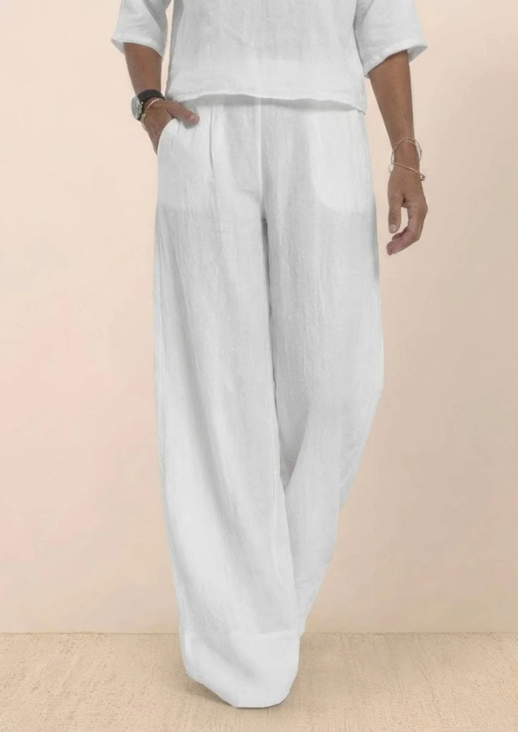 KATOENEN LINNEN COMFY SET