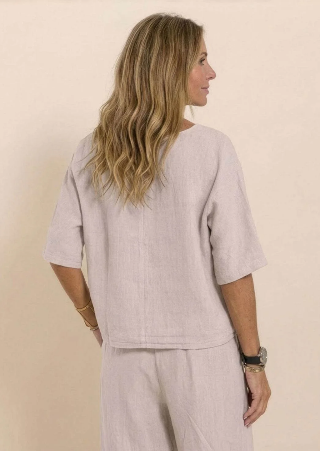 KATOENEN LINNEN COMFY SET