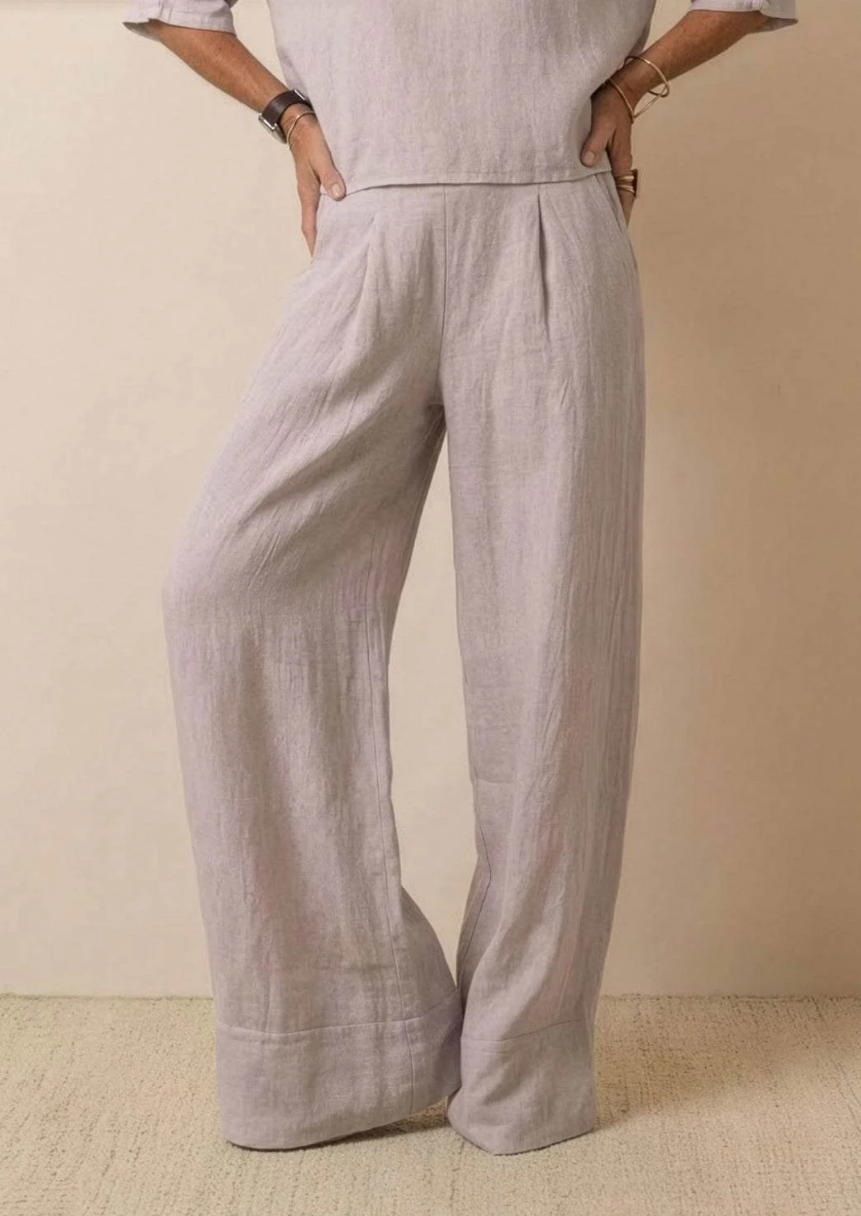 KATOENEN LINNEN COMFY SET