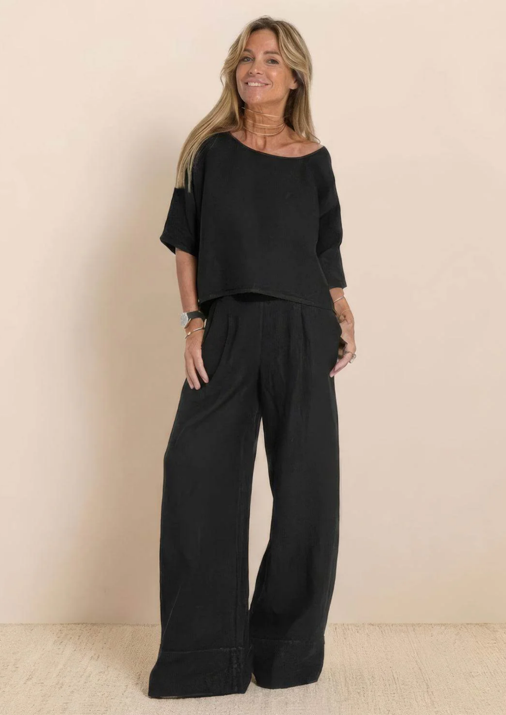 KATOENEN LINNEN COMFY SET