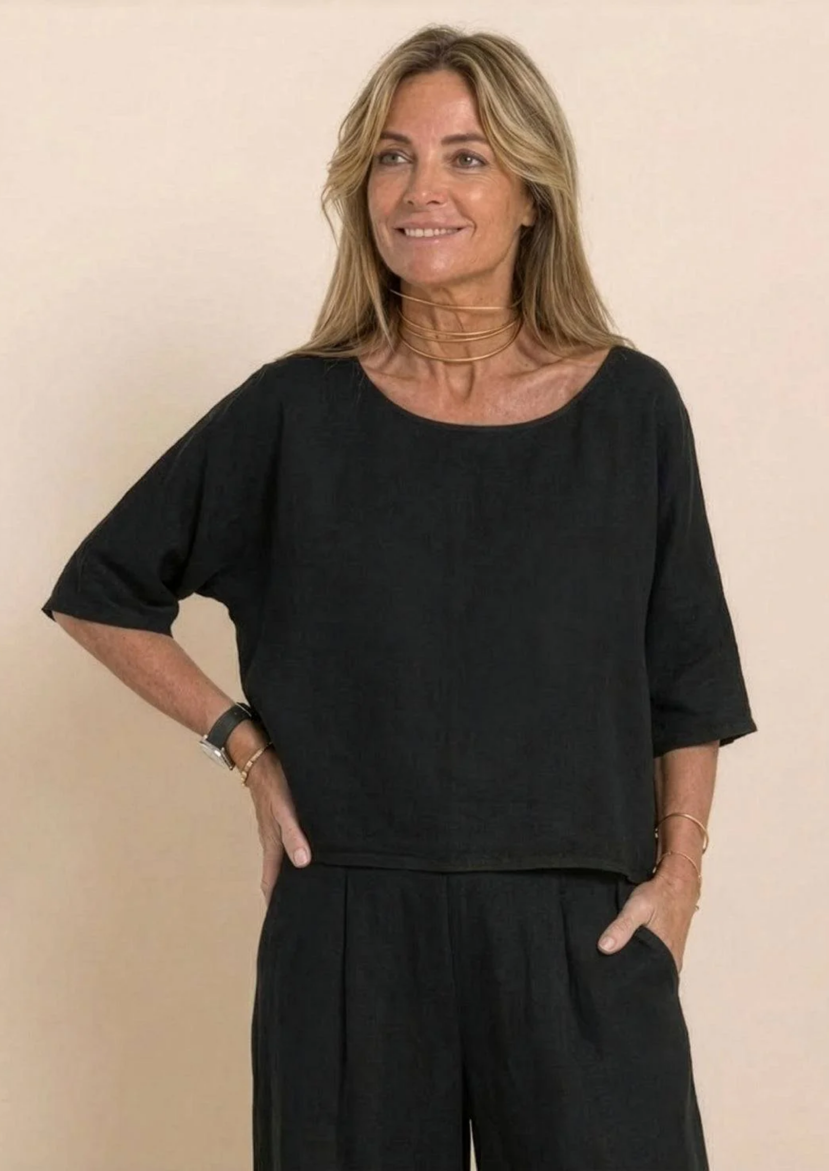 KATOENEN LINNEN COMFY SET
