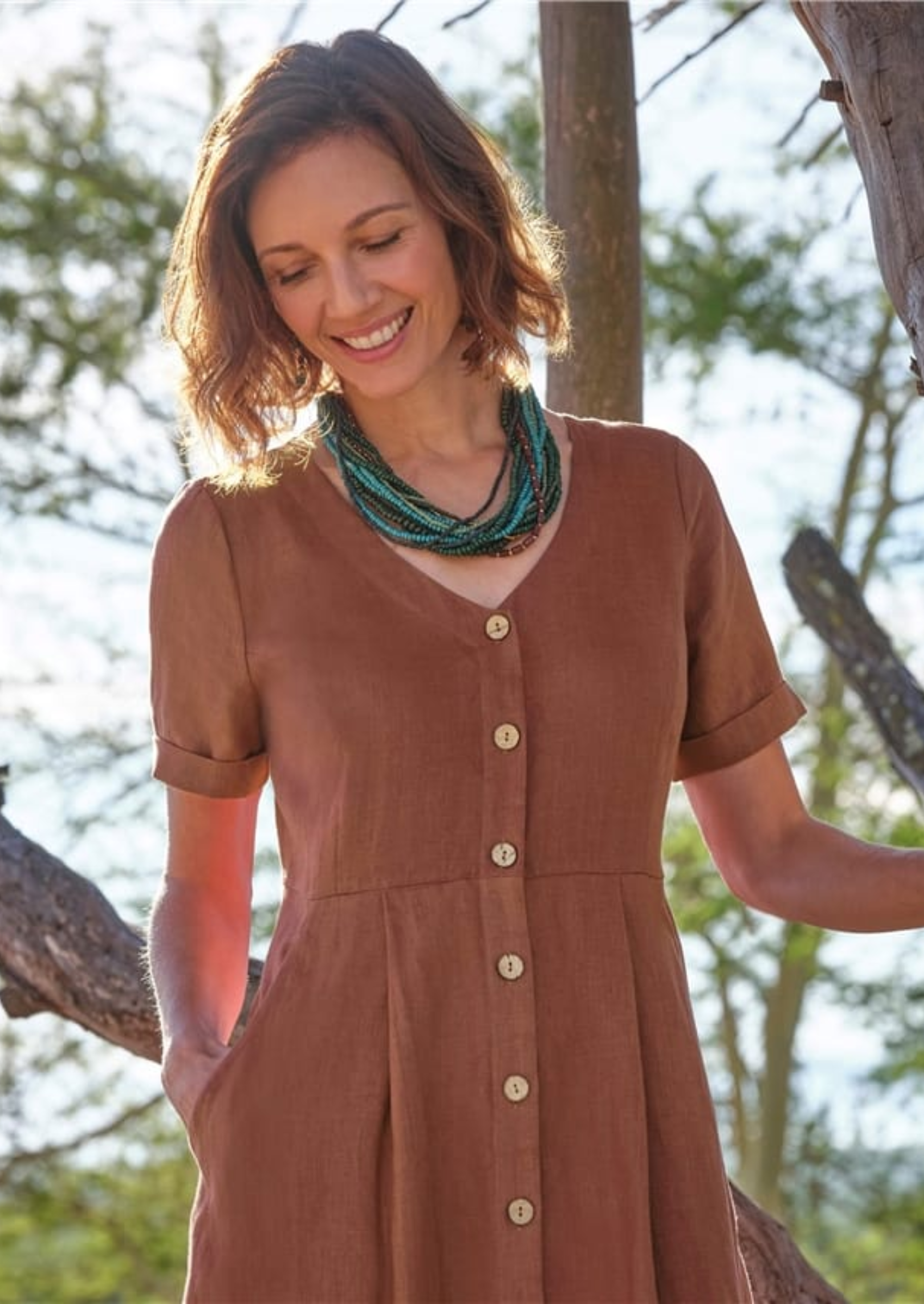 TUNIC MODEL MID LENGTE JURK