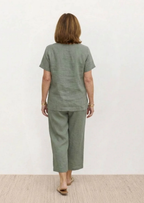 2-DELIGE KATOENEN LINNEN COMFY SET