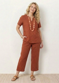 2-DELIGE KATOENEN LINNEN COMFY SET
