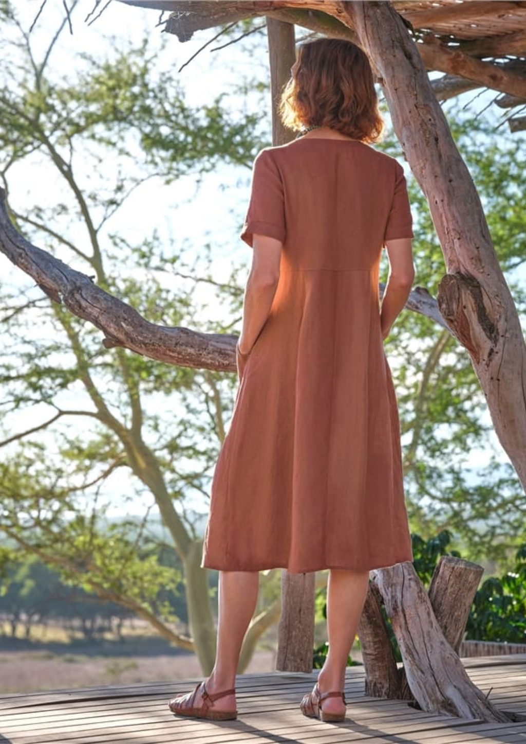 TUNIC MODEL MID LENGTE JURK
