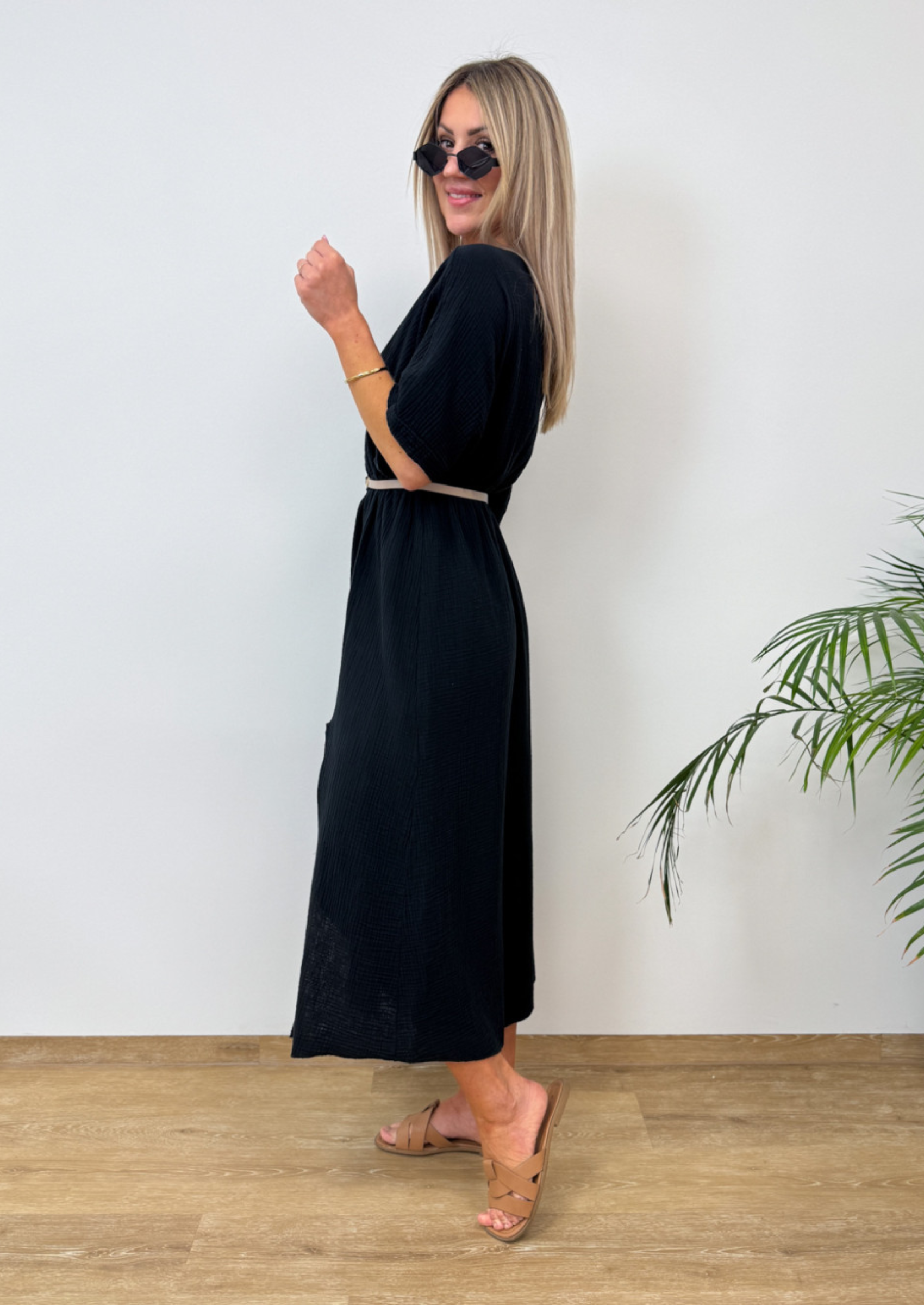 WRAP MODEL LOSZITTENDE JURK