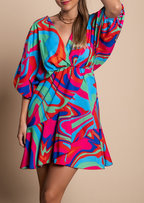 BOHEMIAN BLOEMENPRINT MODEL JURK