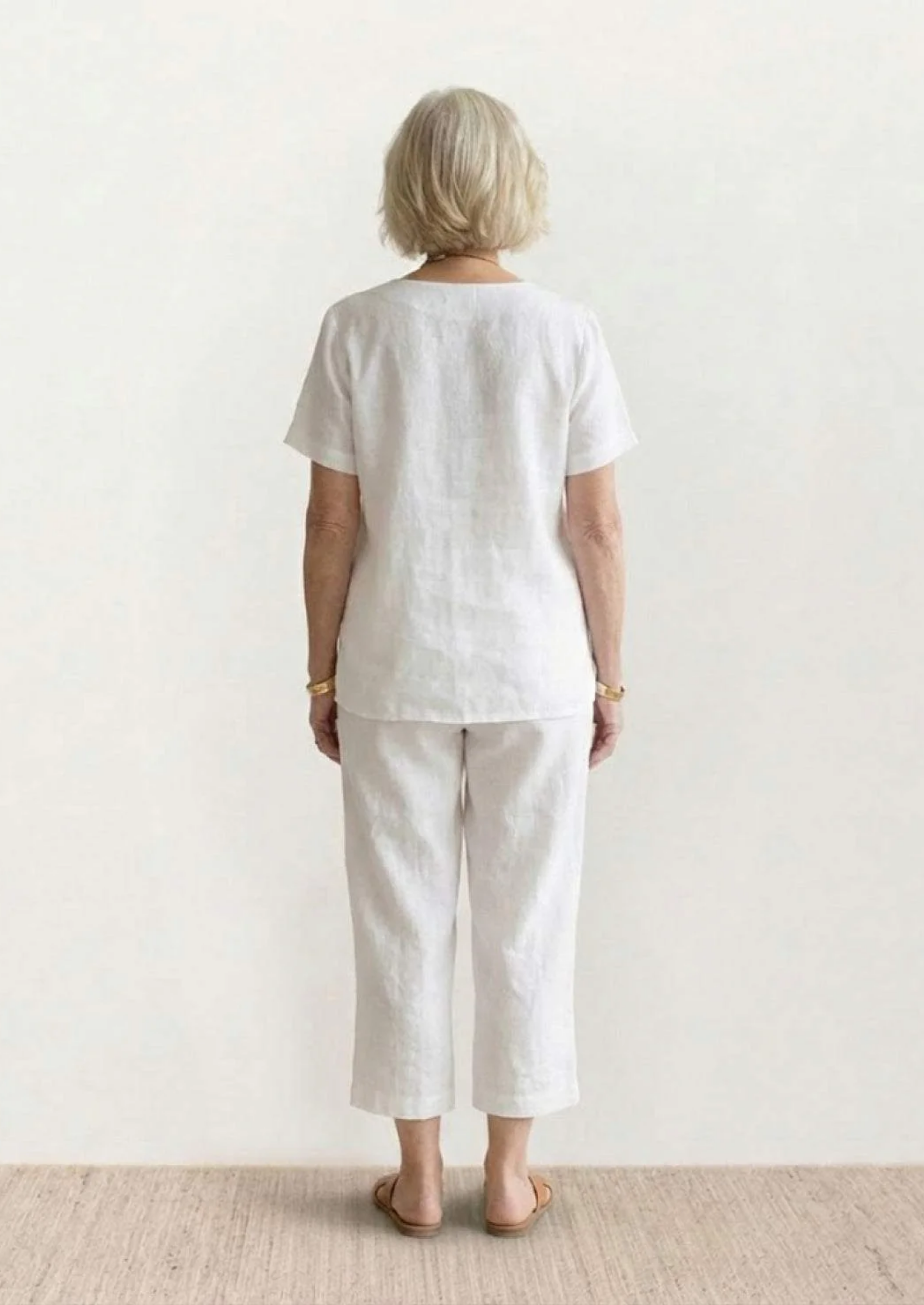 2-DELIGE KATOENEN LINNEN COMFY SET