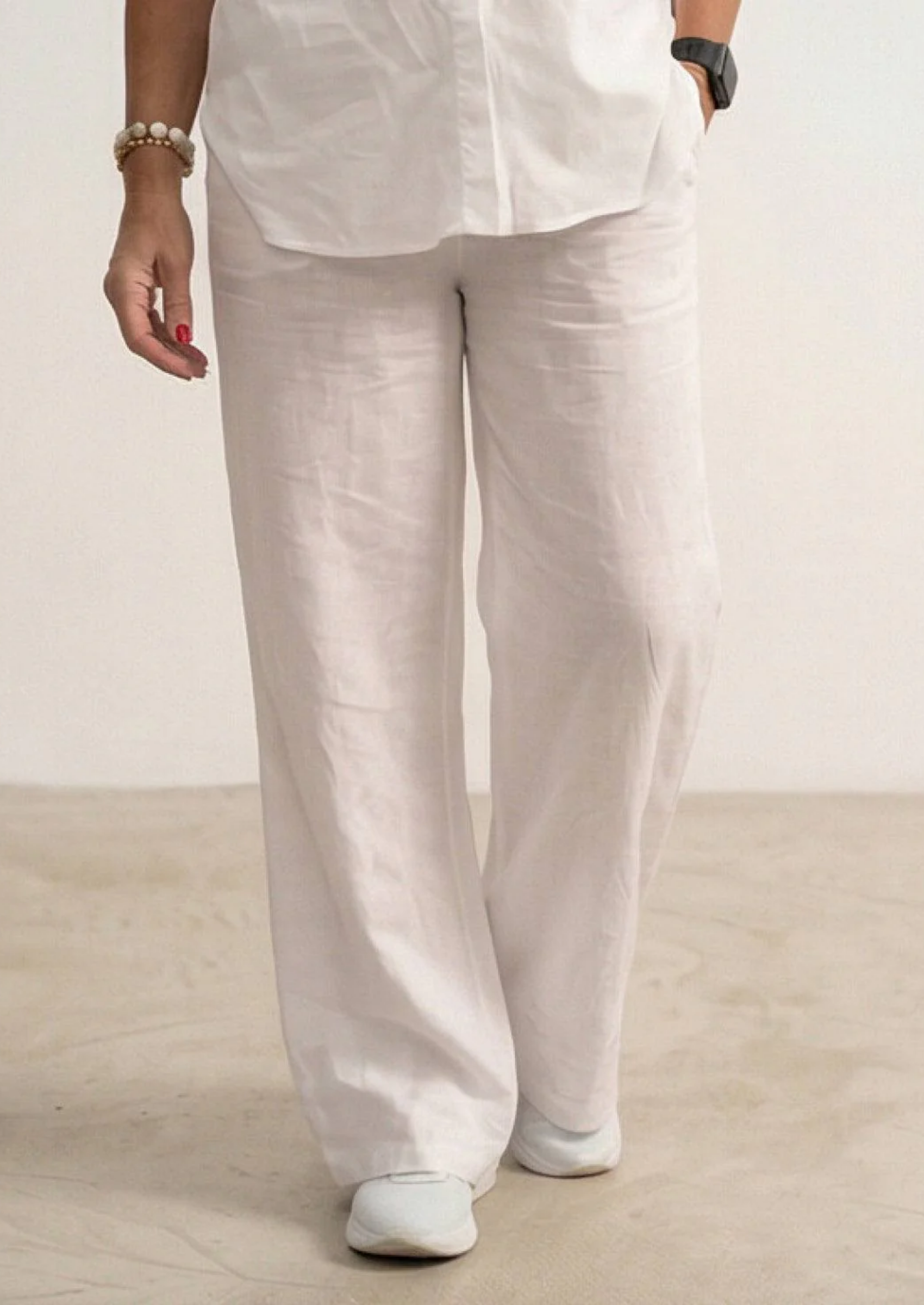 LAPEL MODEL KATOENEN LINNEN SET