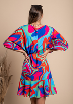 BOHEMIAN BLOEMENPRINT MODEL JURK