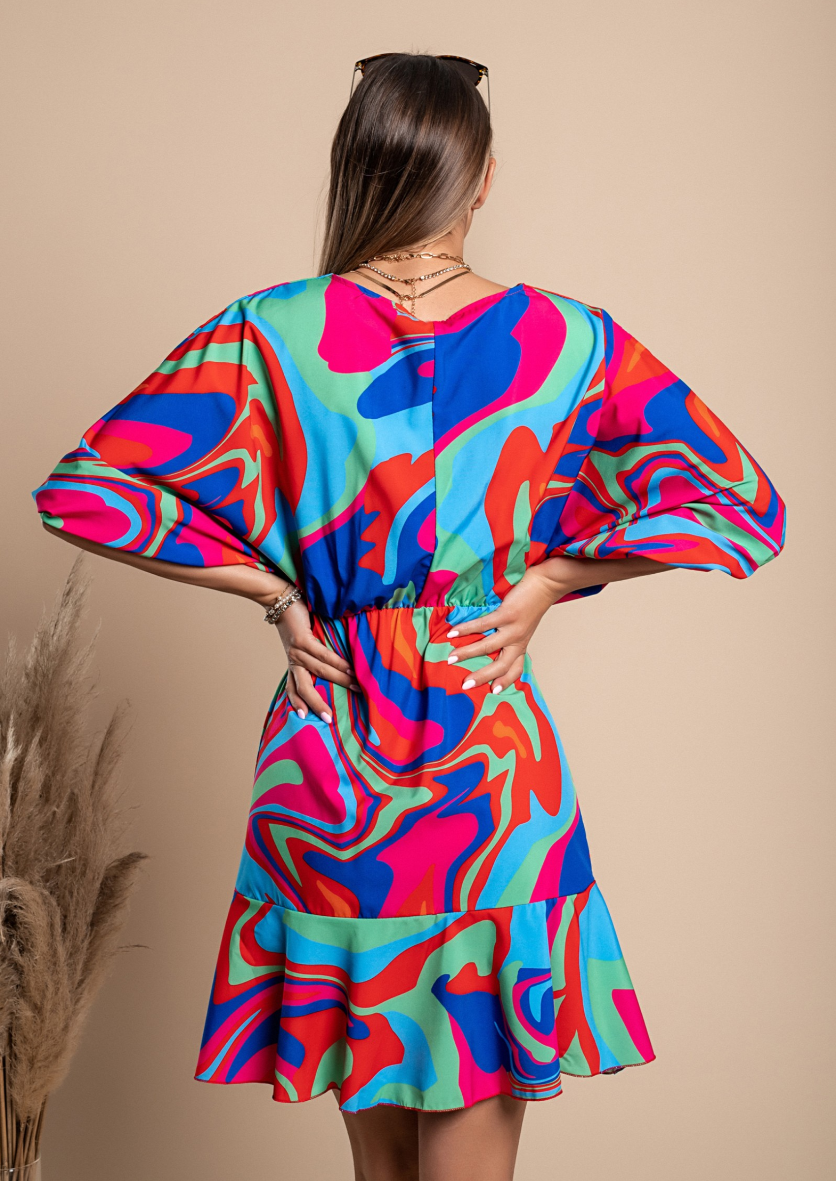 BOHEMIAN BLOEMENPRINT MODEL JURK