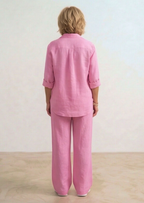 LAPEL MODEL KATOENEN LINNEN SET