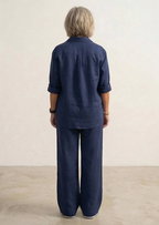 LAPEL MODEL KATOENEN LINNEN SET