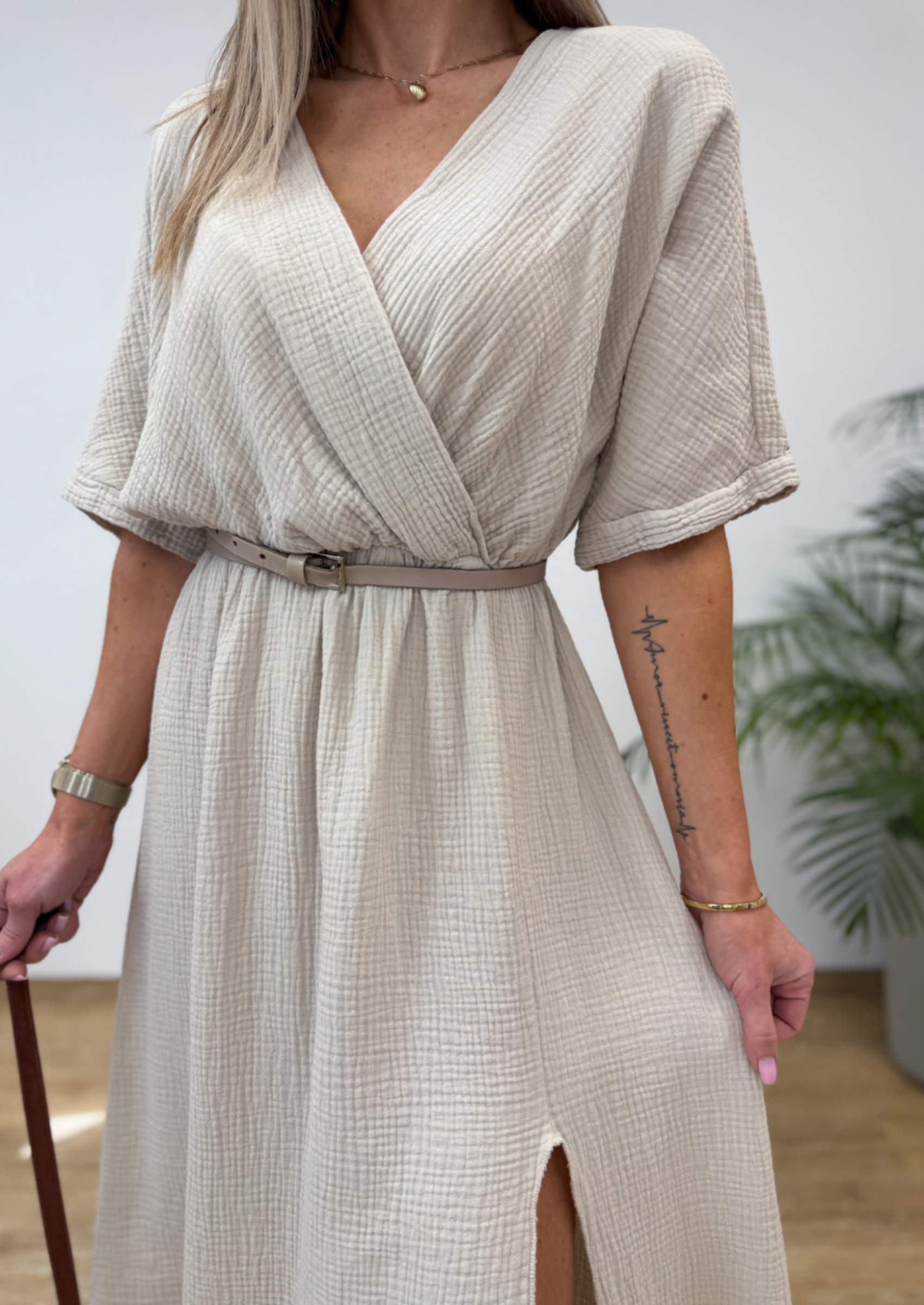 WRAP MODEL LOSZITTENDE JURK