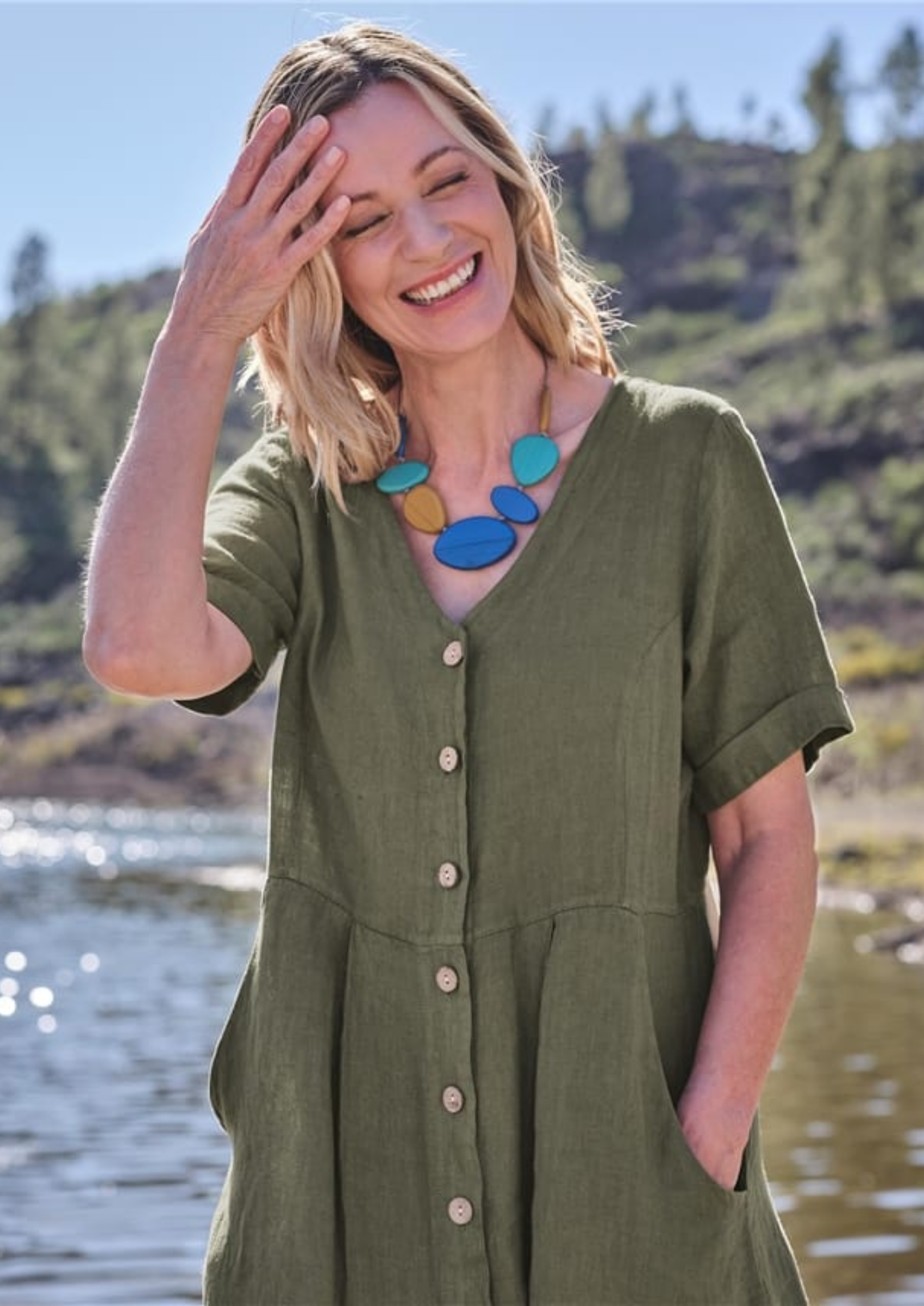 TUNIC MODEL MID LENGTE JURK