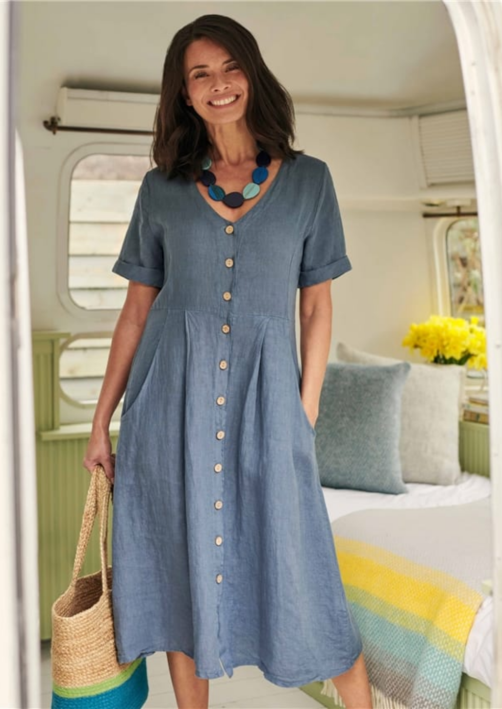 TUNIC MODEL MID LENGTE JURK