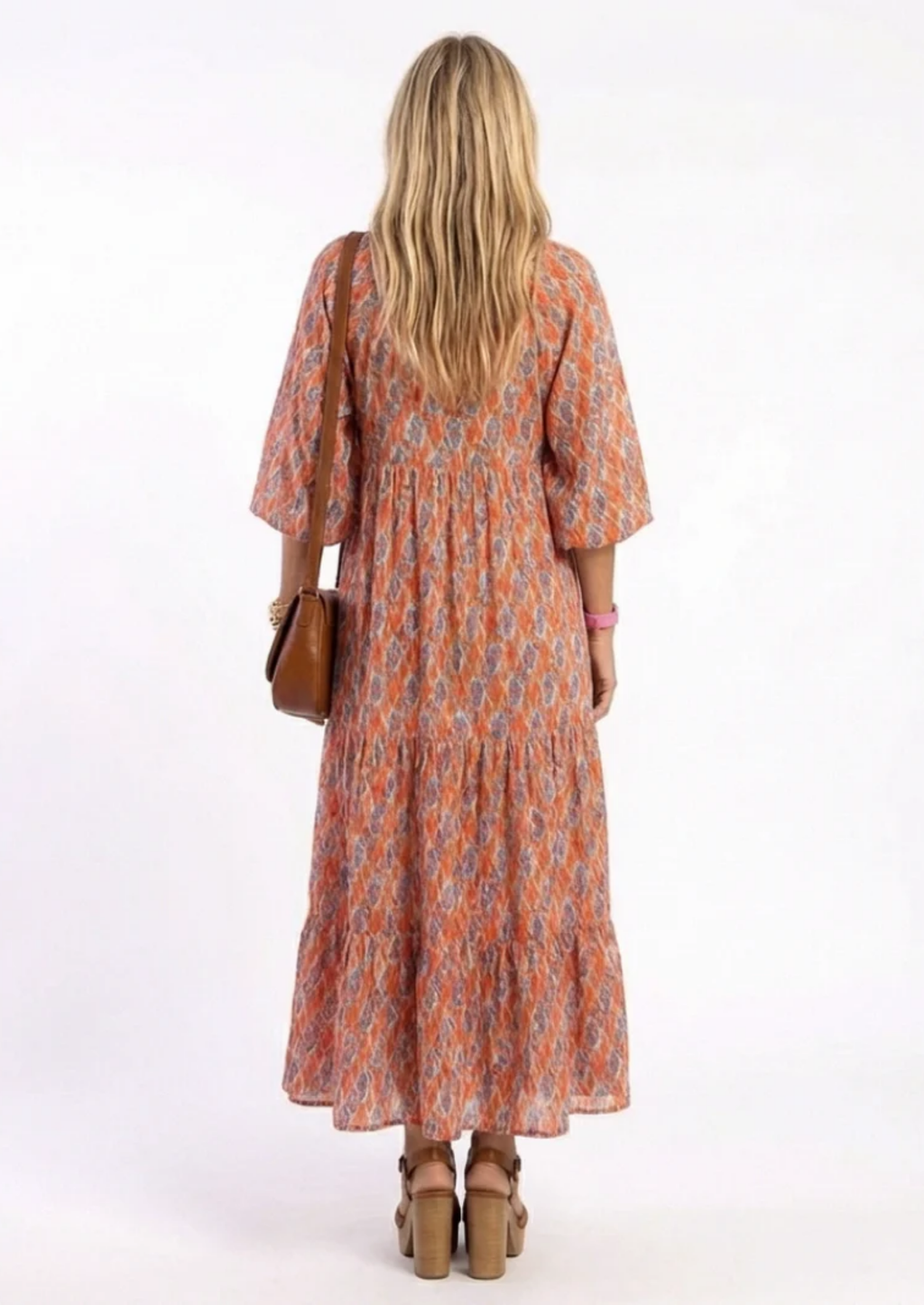 BOHO MODEL JURK MET PUFF MOUWEN