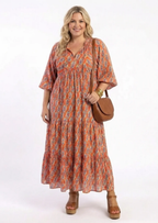BOHO MODEL JURK MET PUFF MOUWEN