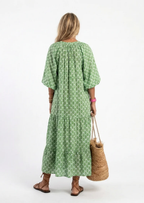 BOHO MODEL JURK MET PUFF MOUWEN