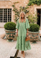 BOHO MODEL JURK MET PUFF MOUWEN
