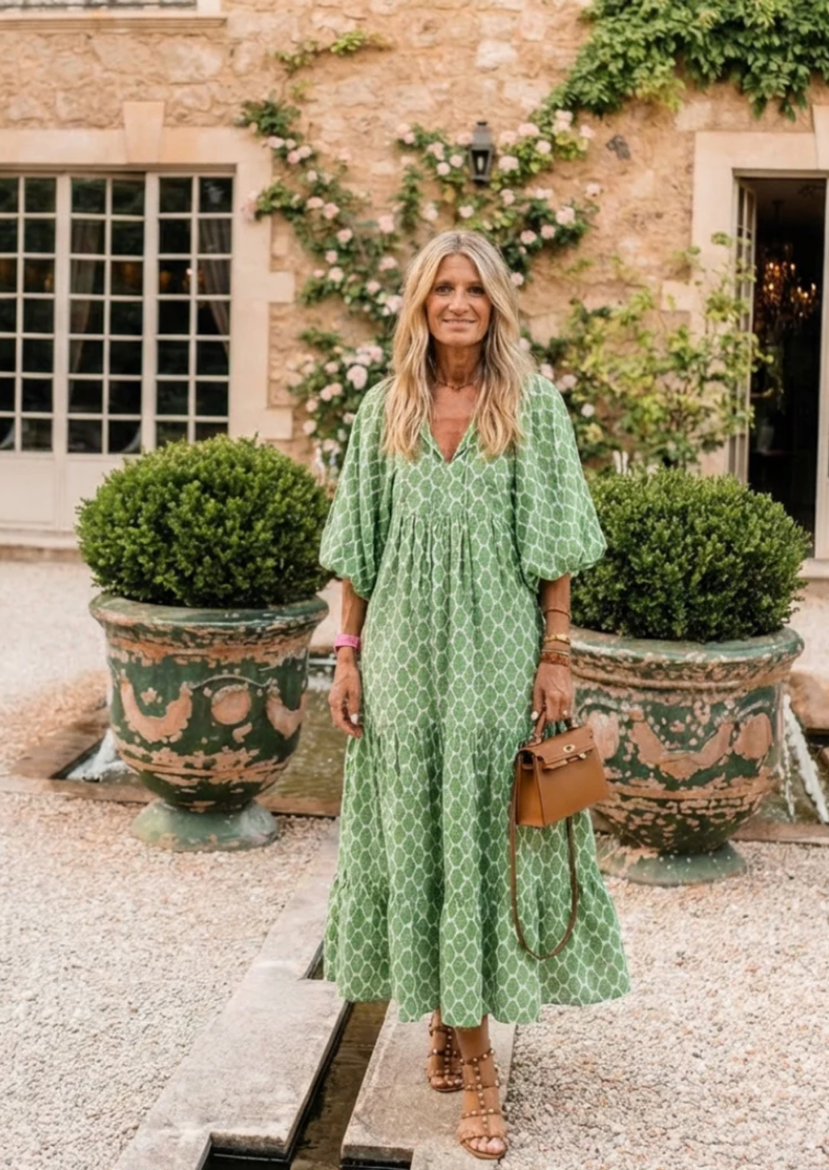 BOHO MODEL JURK MET PUFF MOUWEN