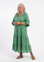 BOHO MODEL JURK MET PUFF MOUWEN