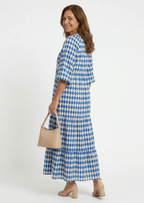 BOHO MODEL JURK MET PUFF MOUWEN