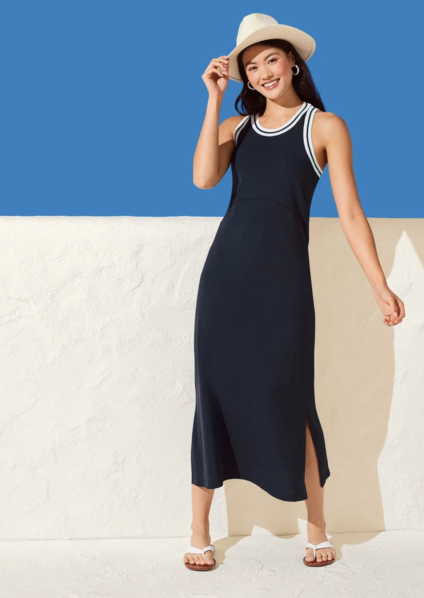 Dames midi-jurk
