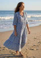 BOHO MODEL JURK MET PUFF MOUWEN