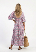 BOHO MODEL JURK MET PUFF MOUWEN