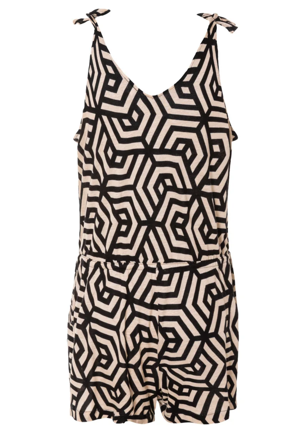 Dames linnen-jumpsuit