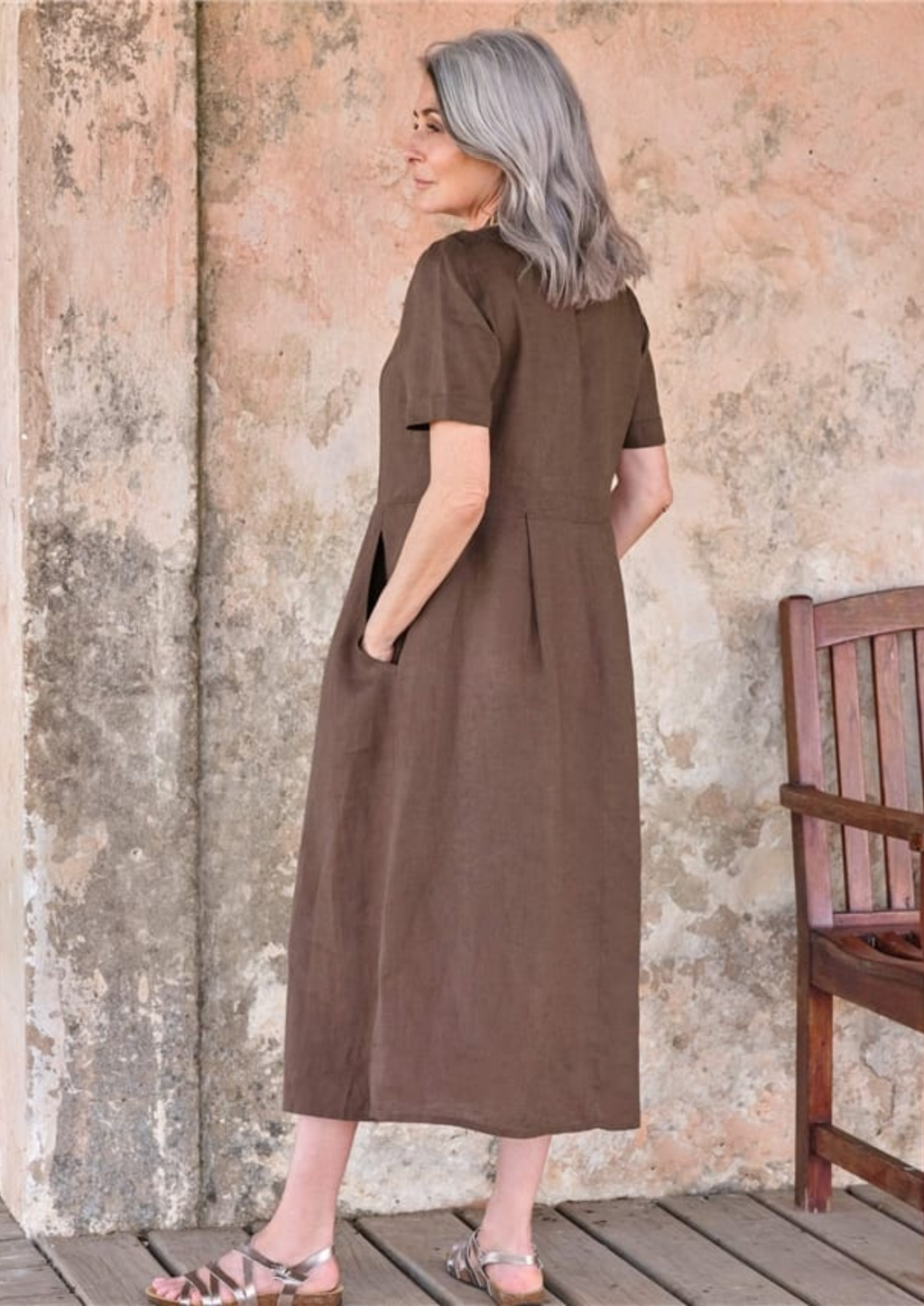 TUNIC MODEL MID LENGTE JURK