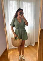 WIDE LEG MODEL JUMPSUIT