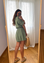 WIDE LEG MODEL JUMPSUIT