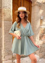 WIDE LEG MODEL JUMPSUIT