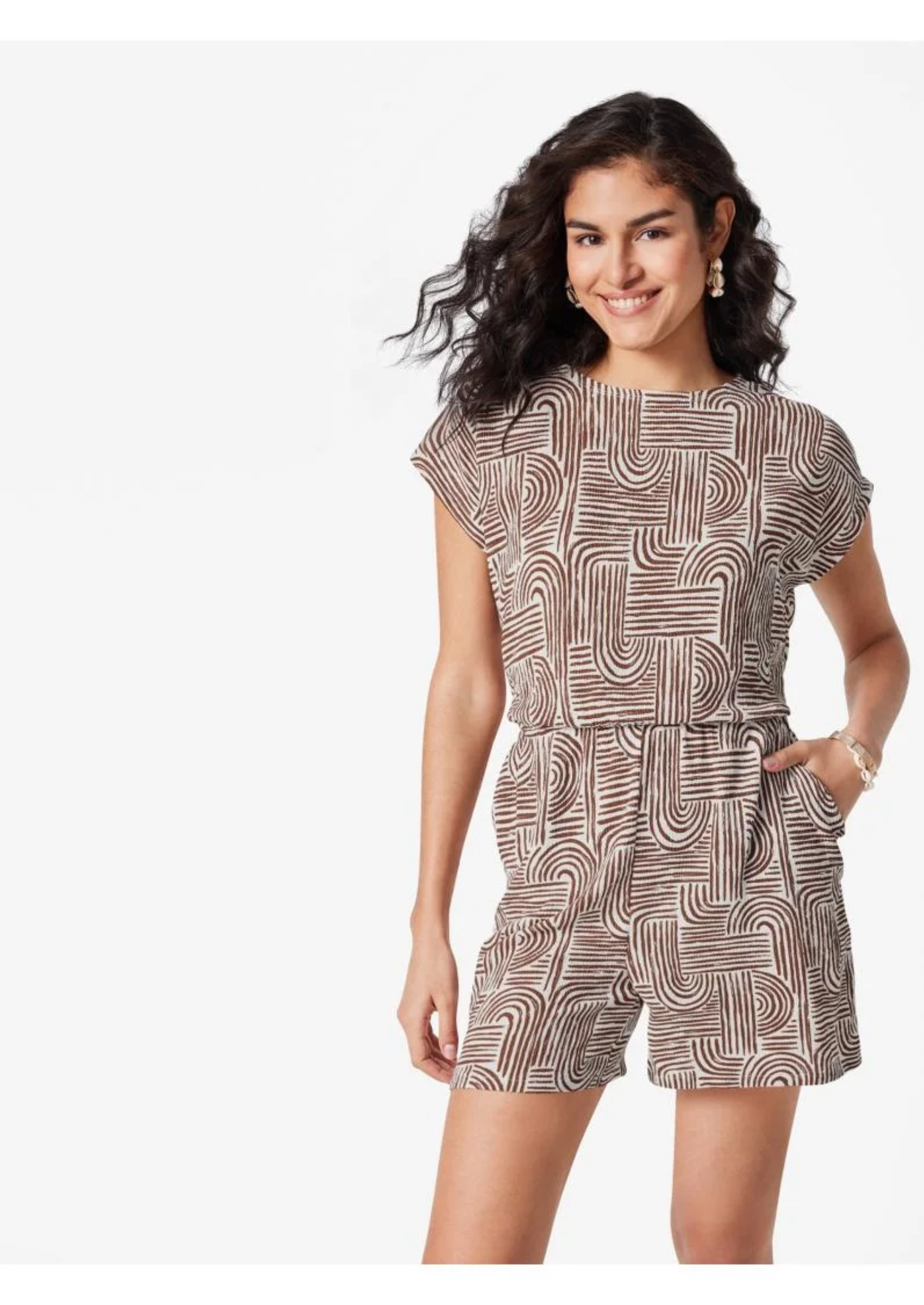 Korte dames jumpsuit