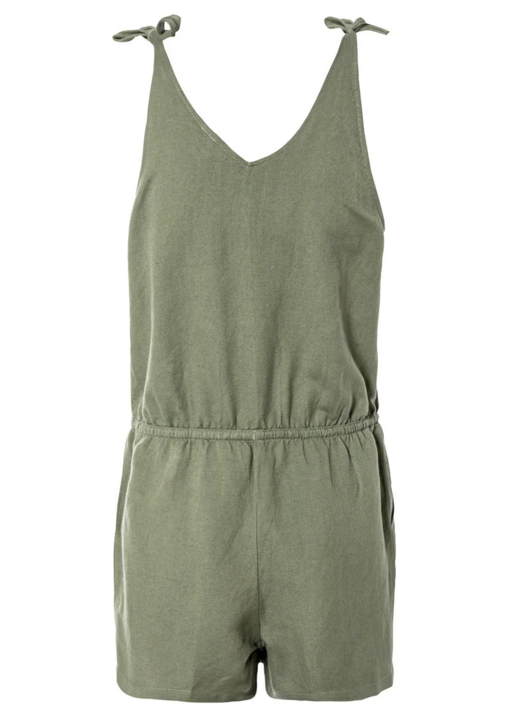 Dames linnen-jumpsuit