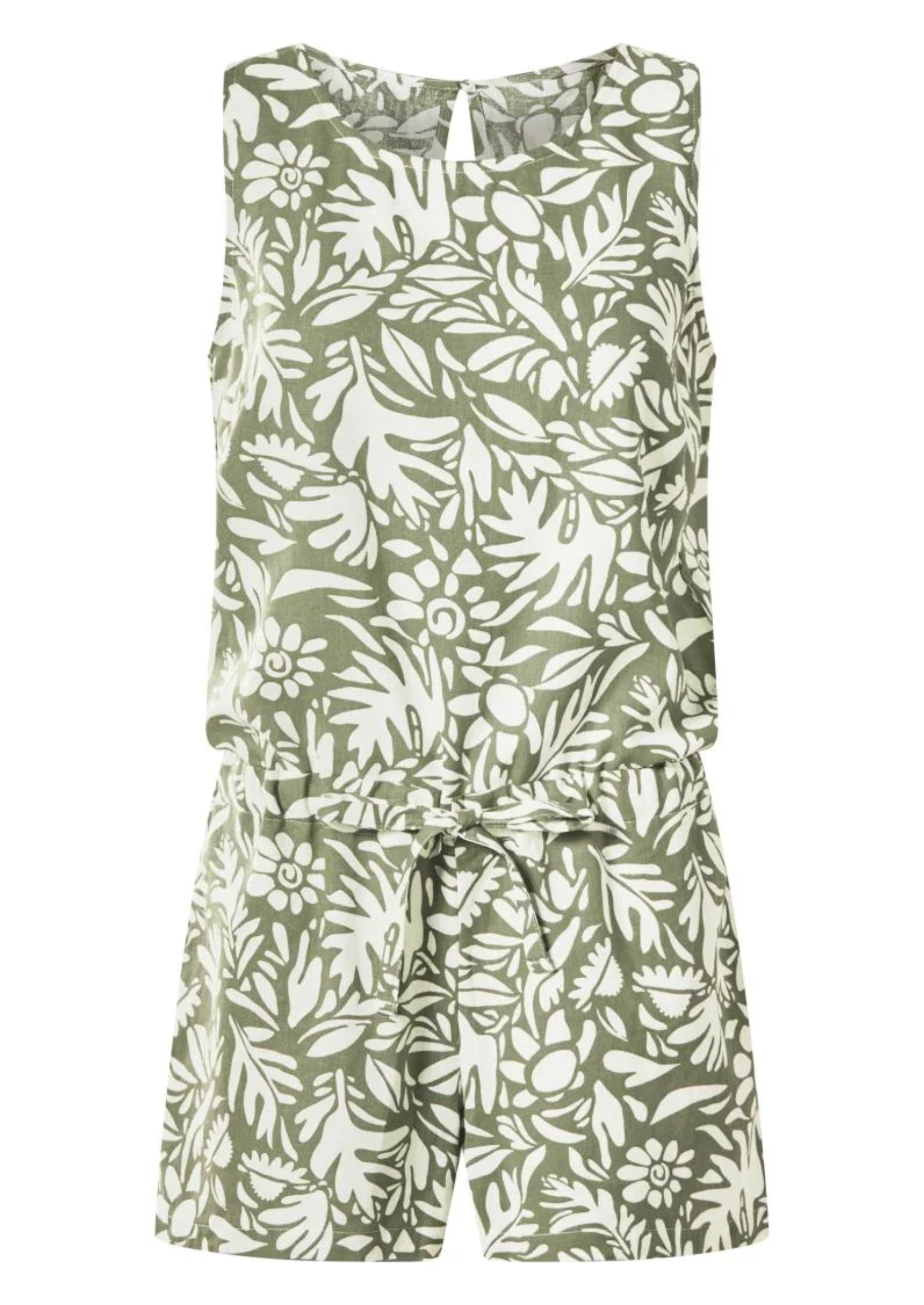 Linnen dames jumpsuit